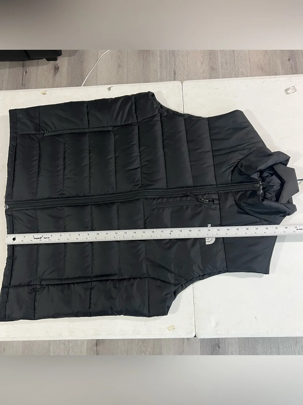 The North Face Aconcagua 550 Fill Puffer Vest Mens XL Black